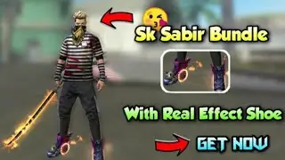 Sk sabir boss bundle + street boy shoes real effect glitch || No fake HL gaming