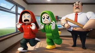 ESCAPE FROM MR PICKLE - ROBLOX GREAT SCHOOL BREKOUT! - Maizen