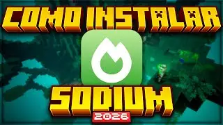 COMO INSTALAR SODIUM NO MINECRAFT JAVA (PASSO A PASSO 2026)