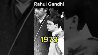 Rahul Gandhi (1970-2025) Age transformation. #rahulgandhi #rahul #congress