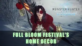 MHW Iceborne: Full Bloom Festival's Home Decor