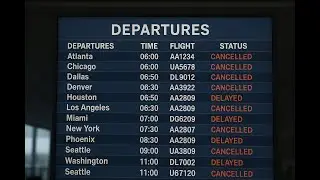 &ldquo;Thousands Stranded: US Flights Cancelled Over Shutdown Cuts&rdquo;