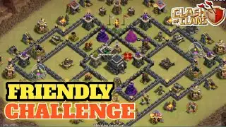 FRIENDLY CHALLENGE CLASH OF CLANS