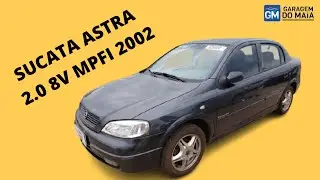 GM Astra Sedan 2.0 8v MPFI 2002 - Sucata para pe&ccedil;as - como que virou sucata???