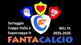 SORTEGGIO COPPA ITALIA E SUPERCOPPA ITALIANA 25/26