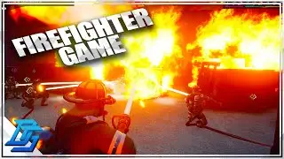 FIGHTING FIRES WITH FRIENDS,EXPLOSION!  - Firefighting Simulator : The Squad Gameplay - Part 1
