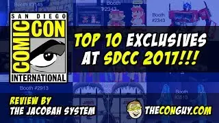 Top 10 SDCC 2017 Exclusives You Must Have
