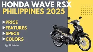 Honda Wave RSX 2025 Model | Price, Specs, Color Variants | MotoInfo