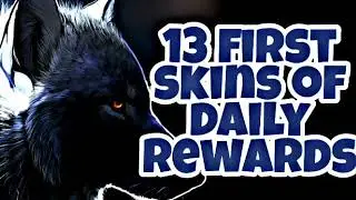 13 FIRST SKIN OF DAILY REWARDS IN WEREWOLF ONLINE ❤