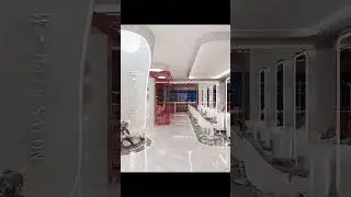 1 160 square meters shopping mall hair salon design ideas #salondecor #beautystudio #beautysalon  #s