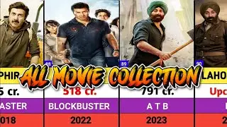 Sunny Deol All Movies List || Sunny Deol All Hits And Flops Movies List || Lahore 1947 || Border 2