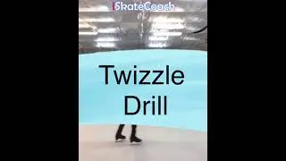 A simple yet effective twizzle drill for ice skaters