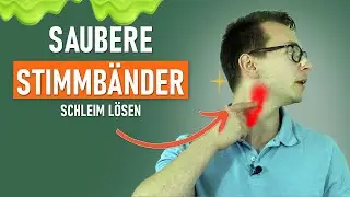 Klare Stimme: Nat&uuml;rliche Wege, um die Stimmb&auml;nder zu entschleimen