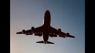AirBridgeCargo 747 Landing at Heathrow #aviation #planespotting