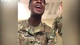 American soldier worship Jesus
