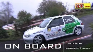 On Board Daniel S&aacute;nchez - Katherine &Aacute;lvarez | TC1 - Pajomal | Rallye de la Felguera 2017