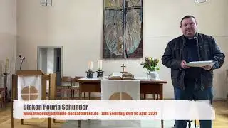 Elztal-Neckarburken - Gottesdienst 18. April 2021 -#ekibageistlich