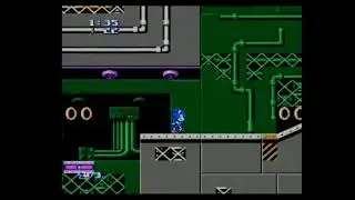 [NES] Sonic vol.2 v1.6 - Scrap Brain Zone Act2 (beta) - lower route (record from hardware).