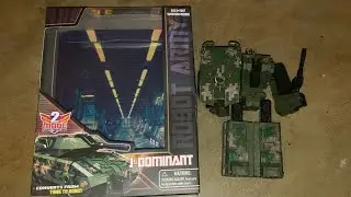 Jungle Tank Toy Transform to Robot