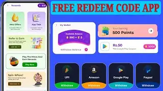 free redeem code redeem code app amazon gift card earning apps free redeem code app new free earning