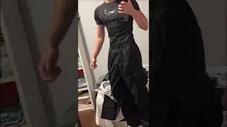 black spiderman compression shirt 🕸️