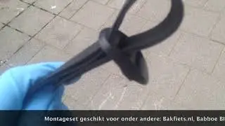 Melia - Bevestigingsset Bakfiets Hout Universeel
