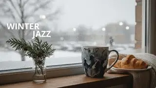 Cozy Winter Jazz ☕ Smooth Relaxing Jazz Music for Stress Relief and Focus