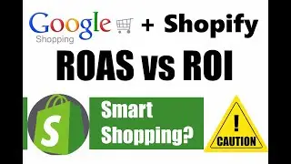 Google Ads Smart Shopping 2019 Caution! ROI vs ROAS?
