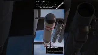 KAI-LAH with Mark-54 (324 mm) | Lightweight Anti-submarine torpedo | Modern warships #Shorts