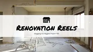 Renovation Reels: Plaster Board, TuffStuff Roof, Breakers & Paving
