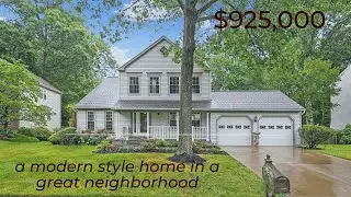 Modern Style Home in Burke, Virginia