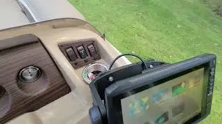 Mounting Garmin 93SV to Bennington Pontoon
