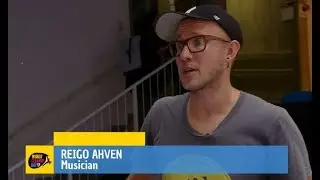 World Cleanup Day: Reigo Ahven is playing trashimba!
