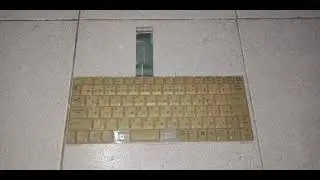 old Fujitsu laptop keyboard sound