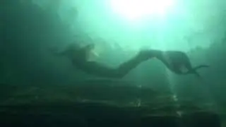 Mermaid Hyli at Lake Rawlings