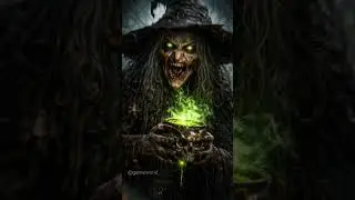 Scary Ai Witch 😱 #shorts #chetkin