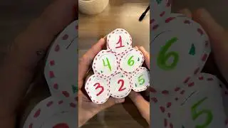 Calend&aacute;rio do advento de natal feito a m&atilde;o 🎄 #diy #giftideas #arte
