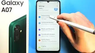 Samsung Galaxy A07: How to Change Default SIM Card For Messages