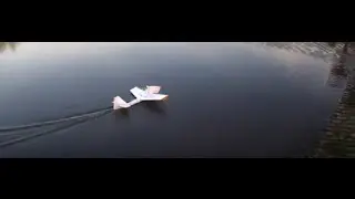 RC SlowBoat float plane