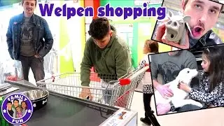 WELPENSHOPPING FÜR PUPPY KIRA VLOG #70 Our life FAMILY FUN