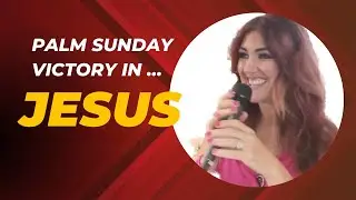 Palm Sunday JESUS gives victory Lisa Hanson is live! #church #Blessed
