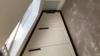 Loft Room Bespoke Made to Measure Curved Fitted Wardrobes by Sunny BK
