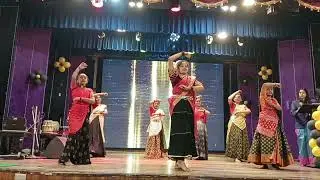 Dance by class8 girls(2025) batch