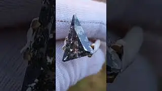 Quartz with the inclusion of chlorite. (South Ural. Russia). For sale $180. 11.6 carats