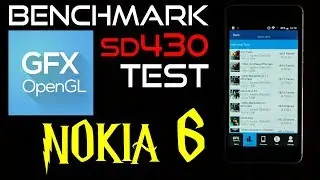 Nokia 6 (Snapdragon 430) GFXBench GL Benchmark Test! [4K]