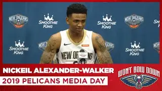 Nickeil Alexander-Walker 2019 New Orleans Pelicans Media Day - Monday, Sep. 30, 2019