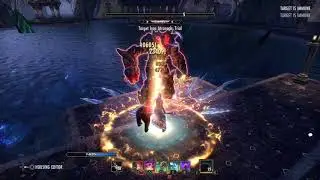 ESO - Magicka Warden - 74.6k DPS - Harrowstorm