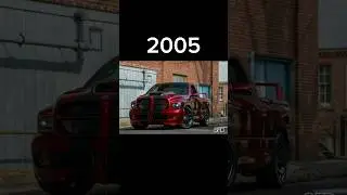 Evolution Of Dodge RAM Pickup  (1980-2024) #evolution #dodge #ram #pickup #dodgeram1500 #2024