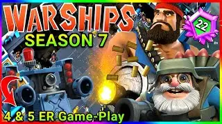 **WARSHIPS SEASON 7** | Collecting Chests & Grinding STARS! [Boom Beach]