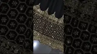 Georgette Embroidered Attractive Party Wear gown